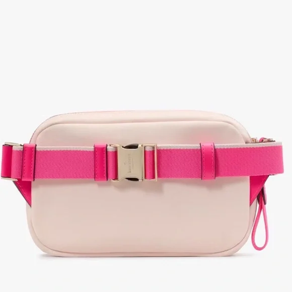 New Kate Spade Colorblock Chelsea Nylon Belt Bag